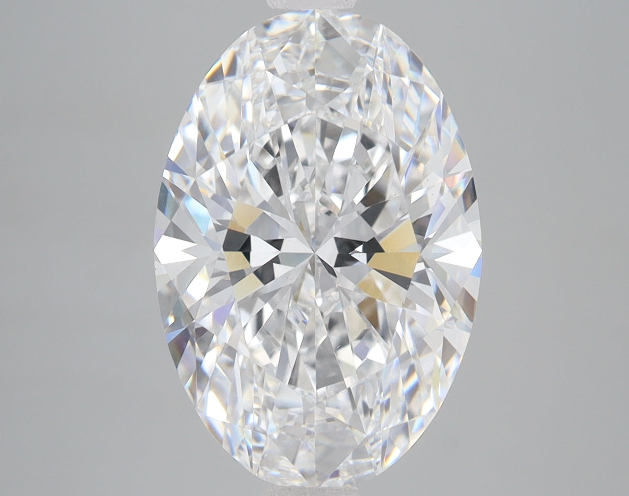 4.74 Carat Certified Oval Loose Stone Lab Grown Diamond No. 2041346