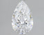 1.3 Carat Certified Pear Loose Stone Lab Grown Diamond No. 1264790