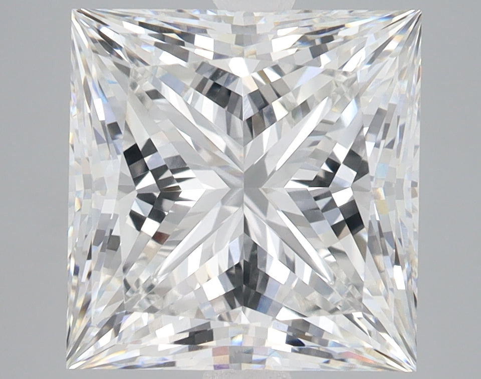6 Carat Certified Princess Loose Stone Lab Grown Diamond No. 2034111