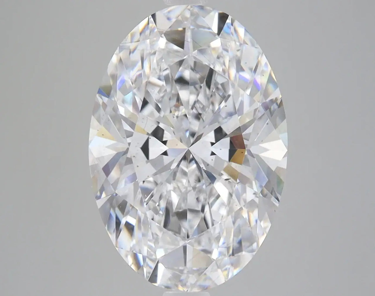 5.72 Carat Certified Oval Loose Stone Lab Grown Diamond No. 1033494 - Larson Jewelers