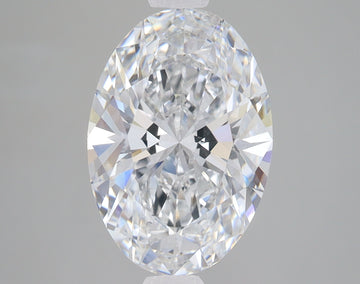 3.51 Carat Certified Oval Loose Stone Lab Grown Diamond No. 2054414