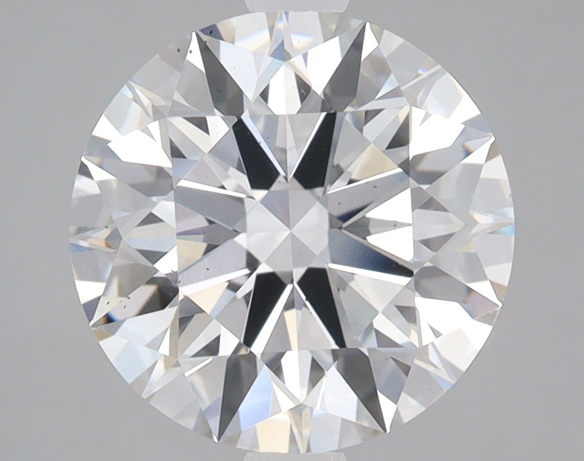 3.51 Carat Certified Round Loose Stone Lab Grown Diamond No. 2028276