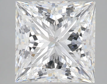 4.52 Carat Certified Princess Loose Stone Lab Grown Diamond No. 2040375