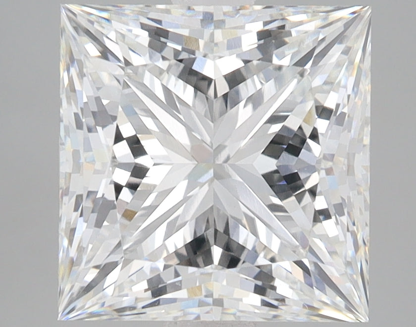 4.52 Carat Certified Princess Loose Stone Lab Grown Diamond No. 2040375
