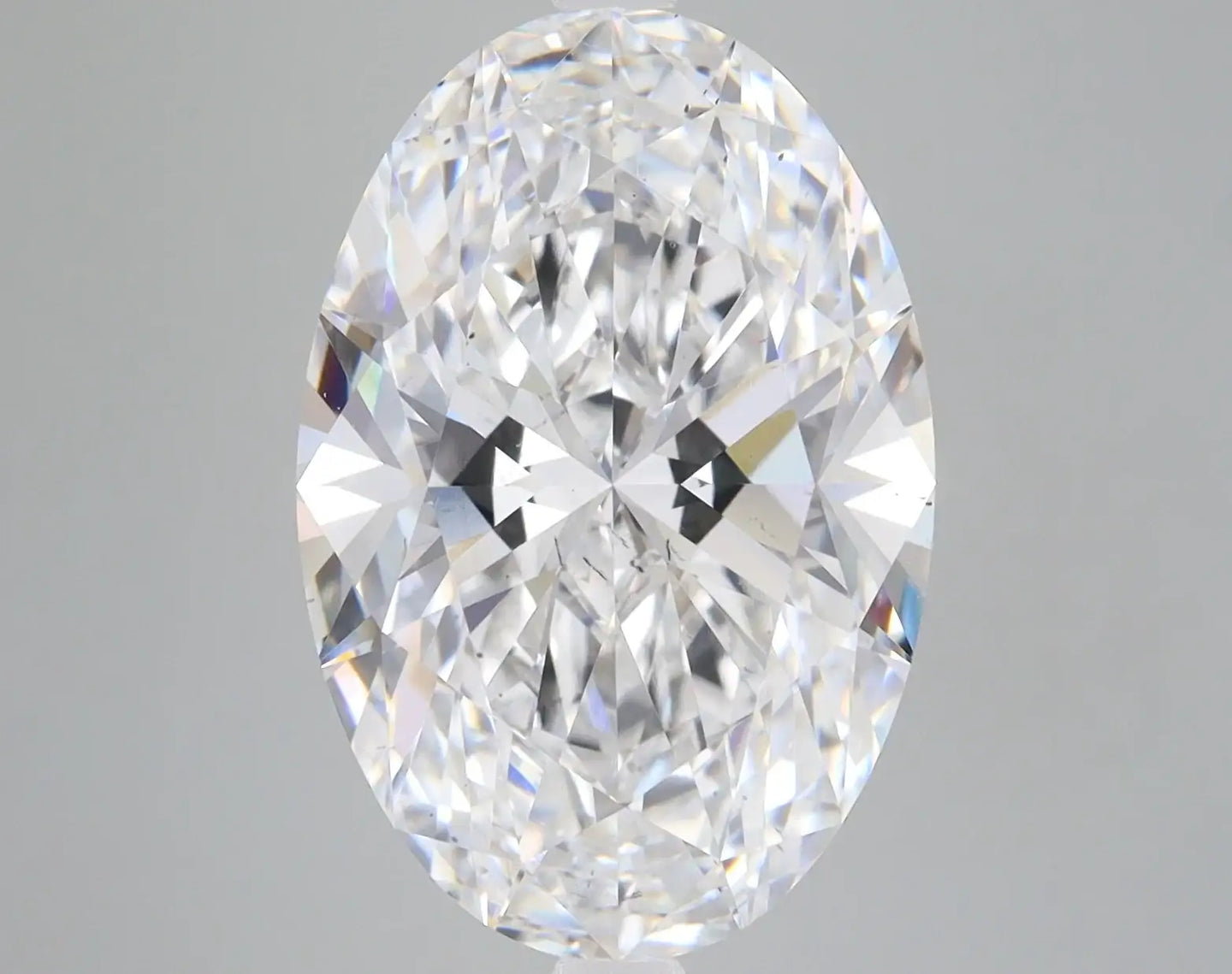 8.15 Carat Certified Oval Loose Stone Lab Grown Diamond No. 1053878 - Larson Jewelers