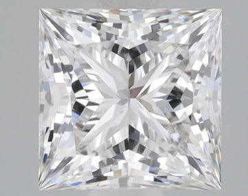 1.56 Carat Certified Princess Loose Stone Lab Grown Diamond No. 1083317 - Larson Jewelers