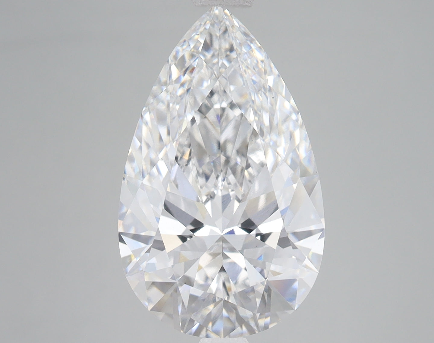 5.39 Carat Certified Pear Loose Stone Lab Grown Diamond No. 1384440