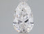 0.82 Carat Certified Pear Loose Stone Lab Grown Diamond No. 1105571