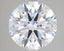 3.44 Carat Certified Round Loose Stone Lab Grown Diamond No. 1329015