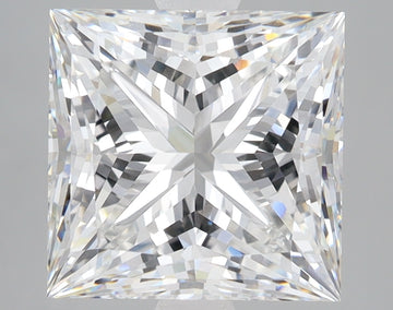 4.57 Carat Certified Princess Loose Stone Lab Grown Diamond No. 2041358