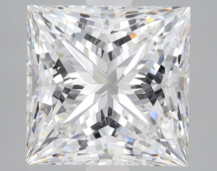 4.57 Carat Certified Princess Loose Stone Lab Grown Diamond No. 2041358