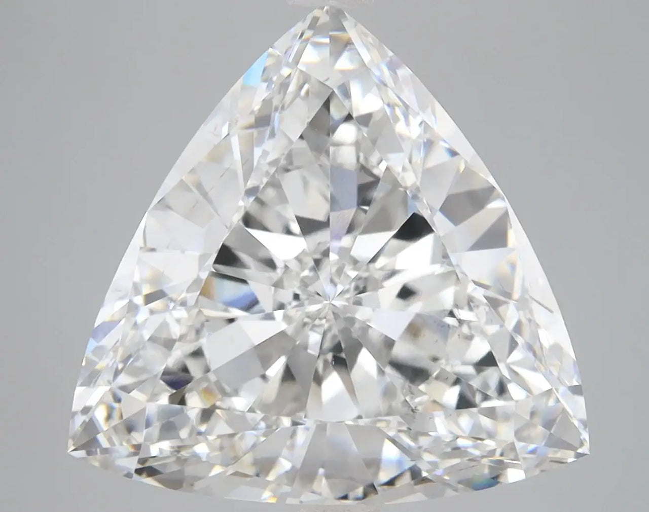 6.08 Carat Certified Triangle Loose Stone Lab Grown Diamond No. 1151187 - Larson Jewelers