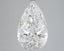 4.1 Carat Certified Pear Loose Stone Lab Grown Diamond No. 1245907