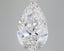 7.41 Carat Certified Pear Loose Stone Lab Grown Diamond No. 1049482