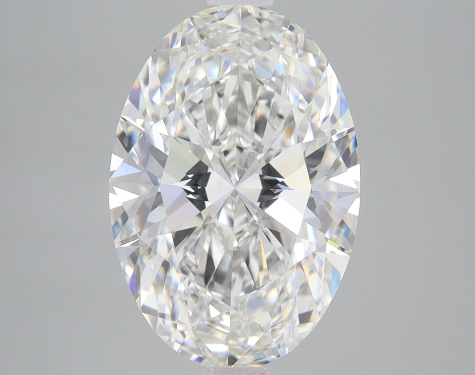 4.21 Carat Certified Oval Loose Stone Lab Grown Diamond No. 2040696