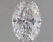 0.54 Carat Certified Oval Loose Stone Lab Grown Diamond No. 1106093