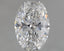 0.54 Carat Certified Oval Loose Stone Lab Grown Diamond No. 1106093