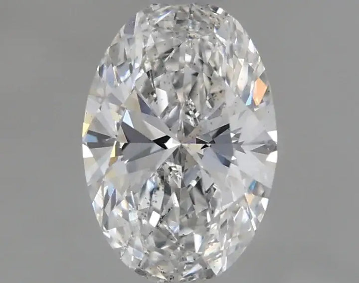0.54 Carat Certified Oval Loose Stone Lab Grown Diamond No. 1106093 - Larson Jewelers