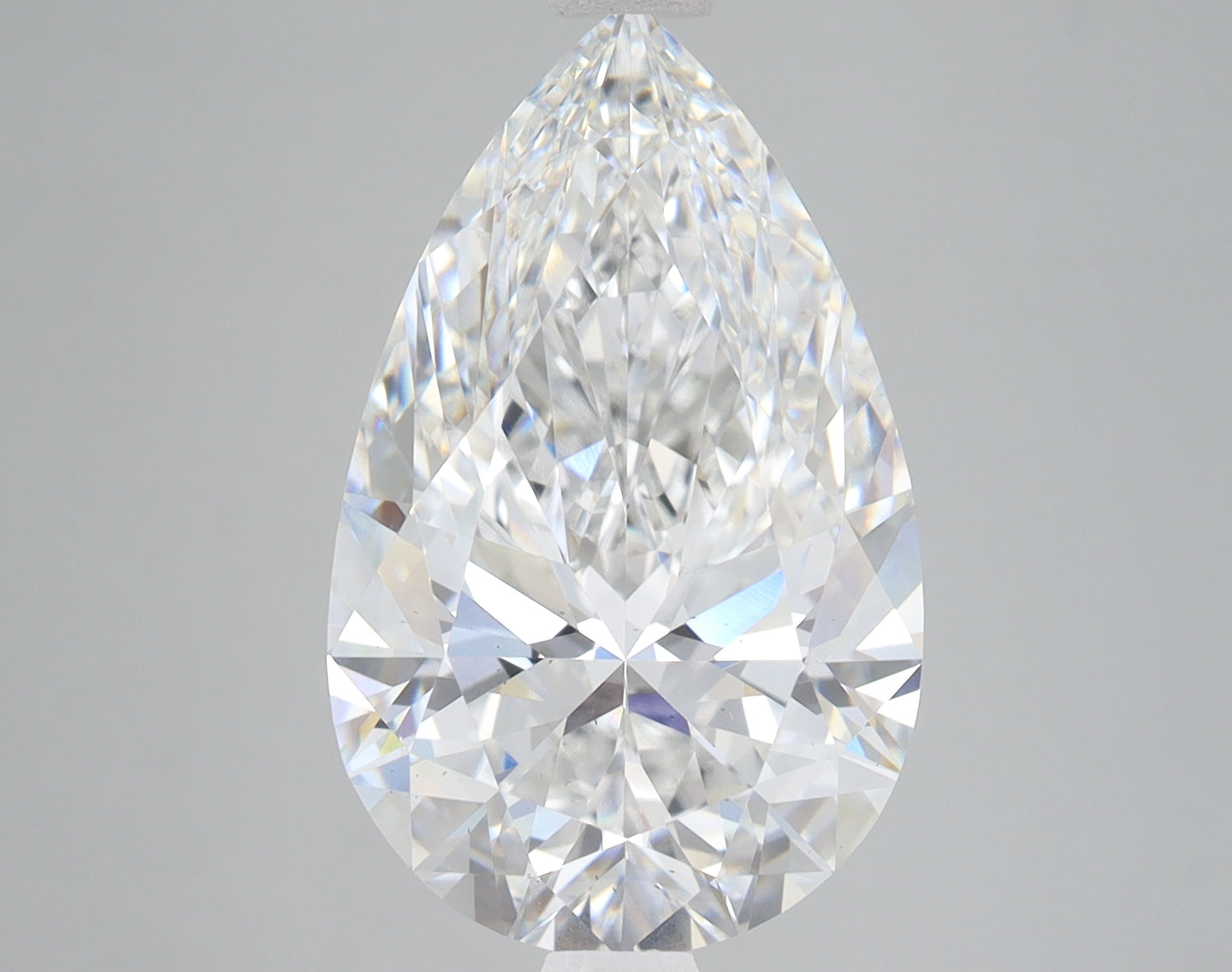 6.18 Carat Certified Pear Loose Stone Lab Grown Diamond No. 2046144