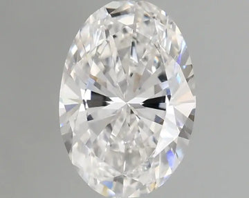 0.64 Carat Certified Oval Loose Stone Lab Grown Diamond No. 1128222 - Larson Jewelers