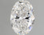 0.64 Carat Certified Oval Loose Stone Lab Grown Diamond No. 1128222
