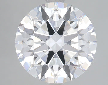 3.51 Carat Certified Round Loose Stone Lab Grown Diamond No. 1278595