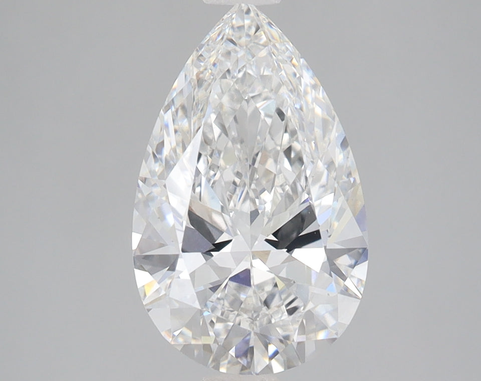 2.71 Carat Certified Pear Loose Stone Lab Grown Diamond No. 2046374