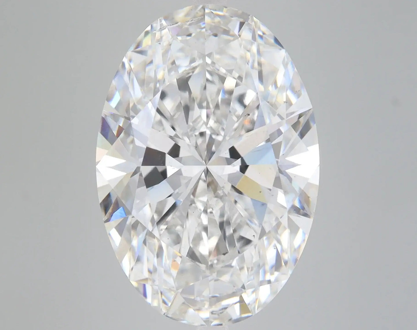 13.03 Carat Certified Oval Loose Stone Lab Grown Diamond No. 1038009 - Larson Jewelers