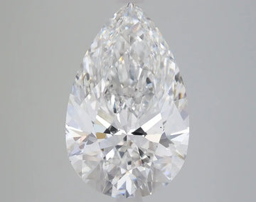 4.36 Carat Certified Pear Loose Stone Lab Grown Diamond No. 1033557 - Larson Jewelers