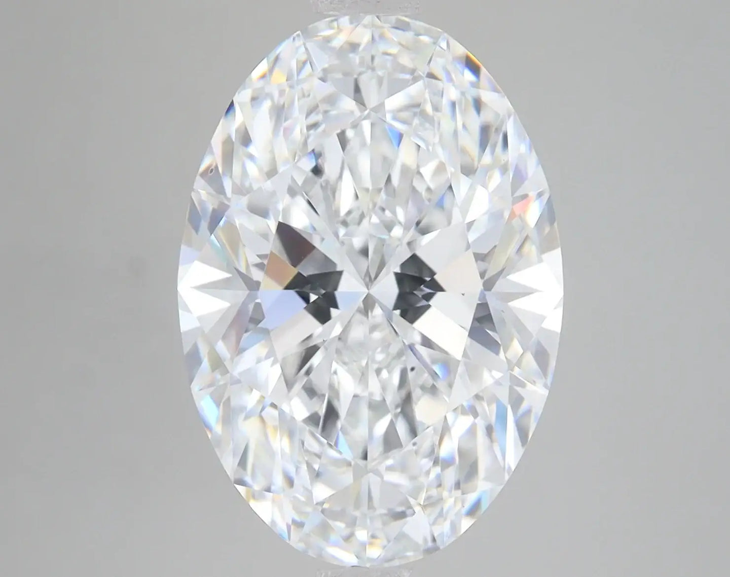 7.01 Carat Certified Oval Loose Stone Lab Grown Diamond No. 1339314 - Larson Jewelers