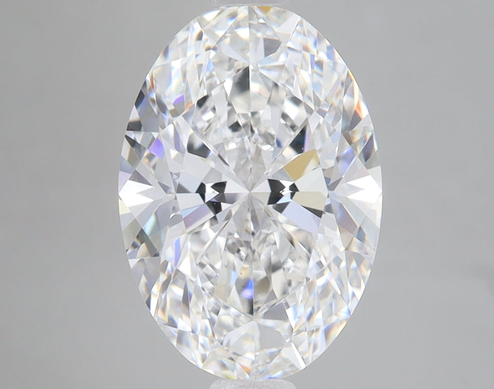 3.7 Carat Certified Oval Loose Stone Lab Grown Diamond No. 1212099