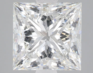 3.81 Carat Certified Princess Loose Stone Lab Grown Diamond No. 2044289