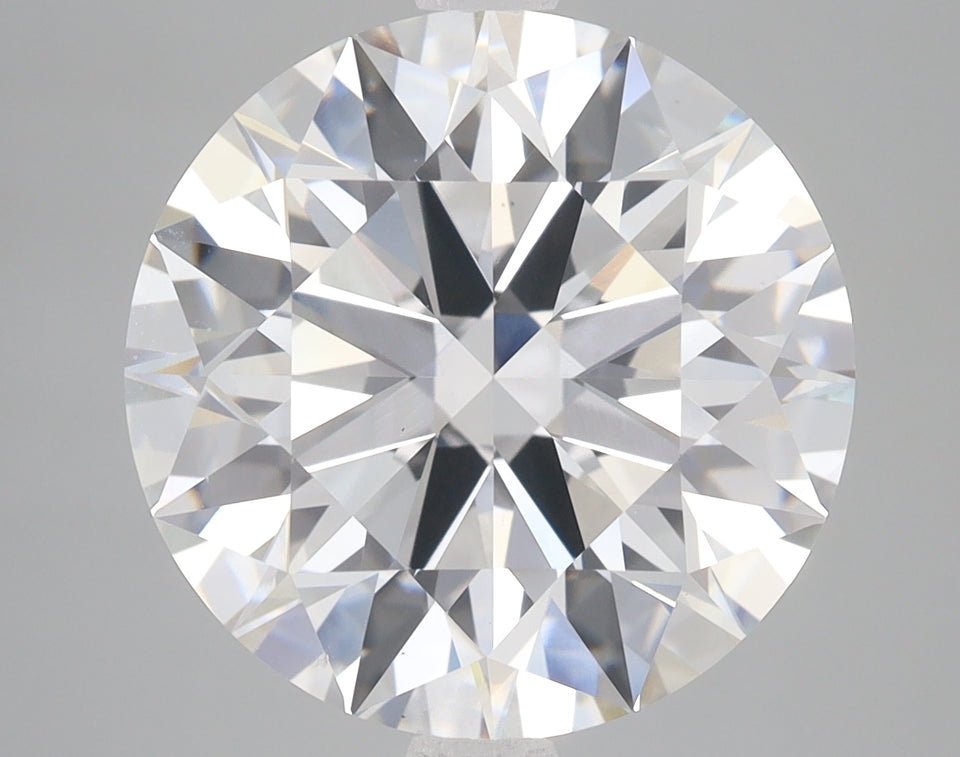 7.25 Carat Certified Round Loose Stone Lab Grown Diamond No. 2040686