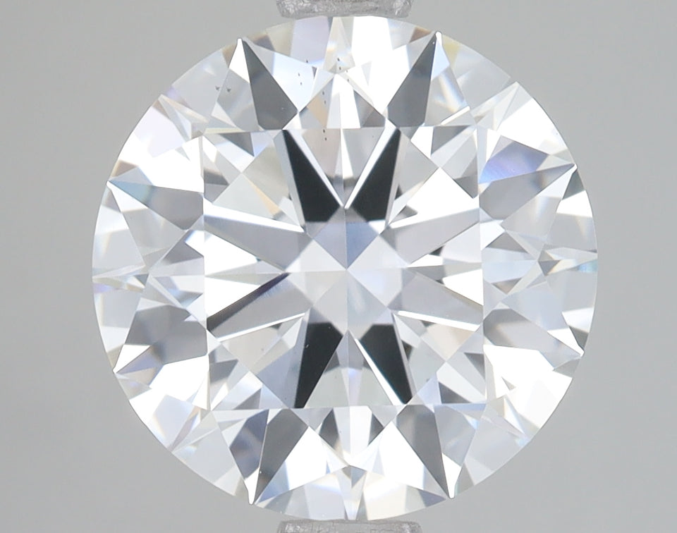 3.41 Carat Certified Round Loose Stone Lab Grown Diamond No. 1279053
