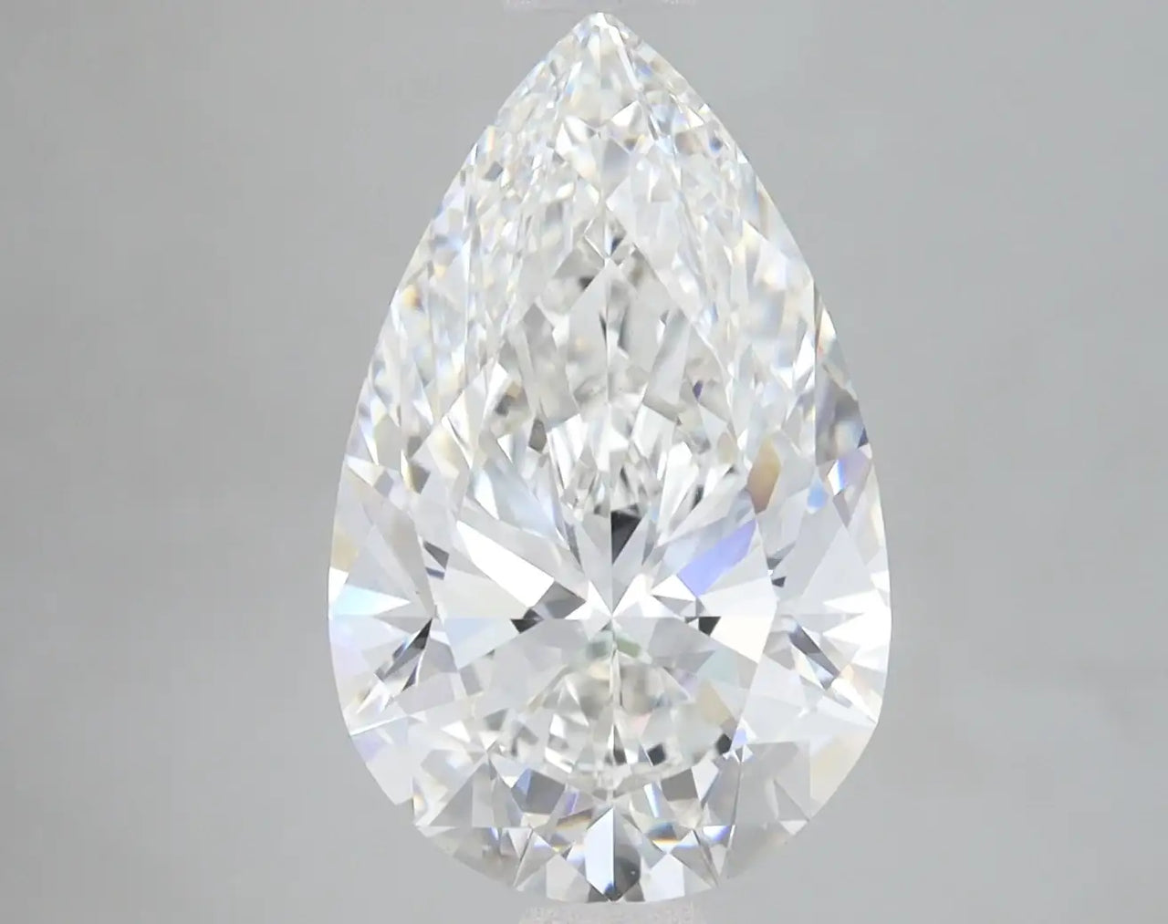 3.82 Carat Certified Pear Loose Stone Lab Grown Diamond No. 1219156 - Larson Jewelers