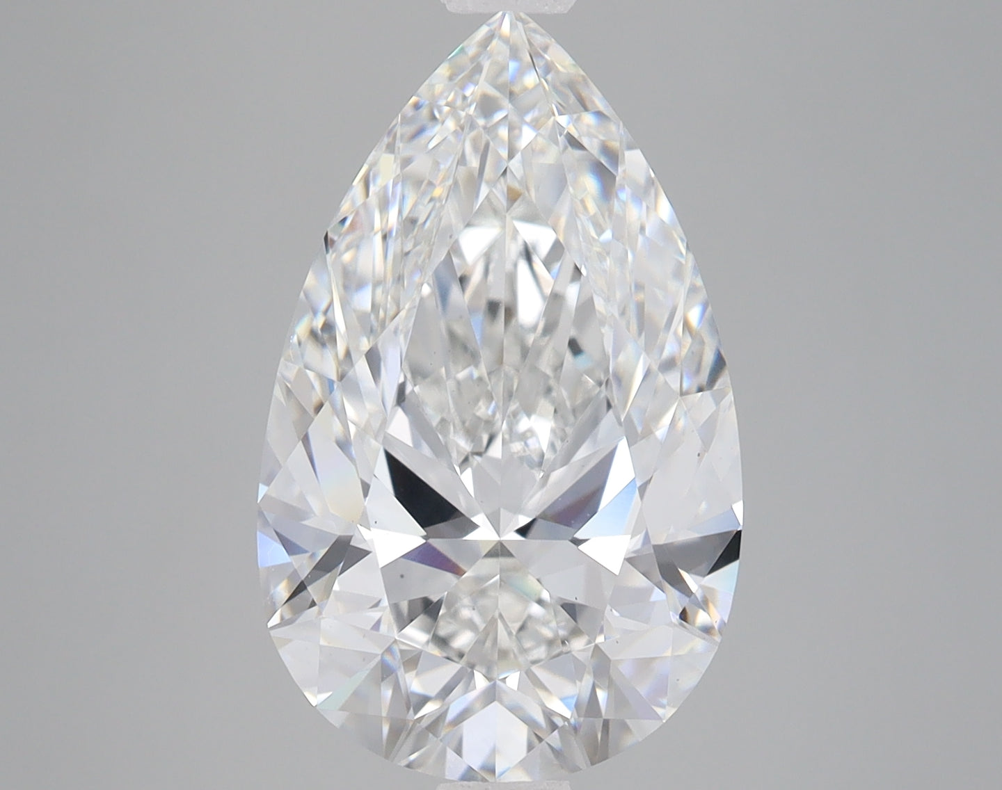 5.55 Carat Certified Pear Loose Stone Lab Grown Diamond No. 2050978