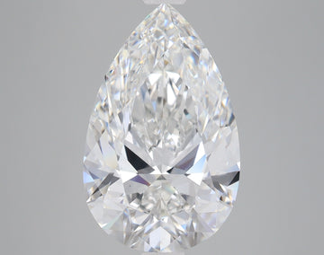 5.55 Carat Certified Pear Loose Stone Lab Grown Diamond No. 2050978