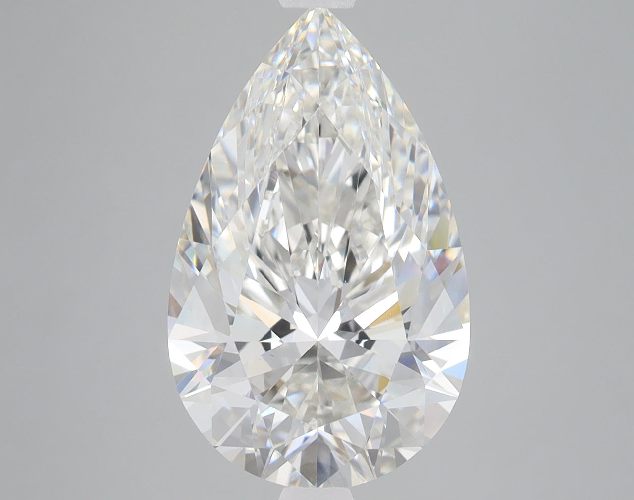 4.63 Carat Certified Pear Loose Stone Lab Grown Diamond No. 1386024