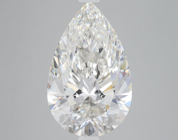 4.63 Carat Certified Pear Loose Stone Lab Grown Diamond No. 1386024
