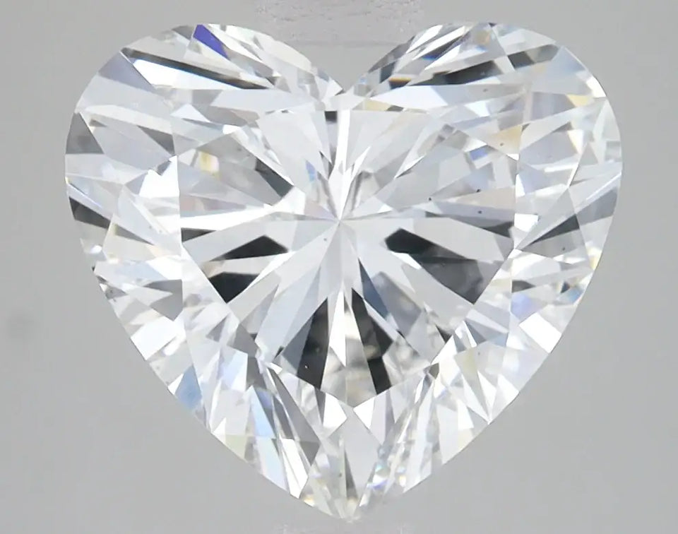 4.1 Carat Certified Heart Loose Stone Lab Grown Diamond No. 1334537 - Larson Jewelers
