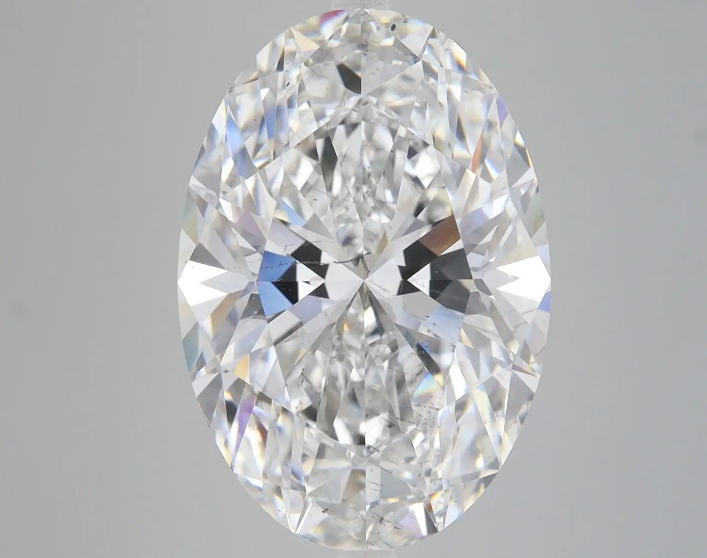 9.82 Carat Certified Oval Loose Stone Lab Grown Diamond No. 1038411 - Larson Jewelers