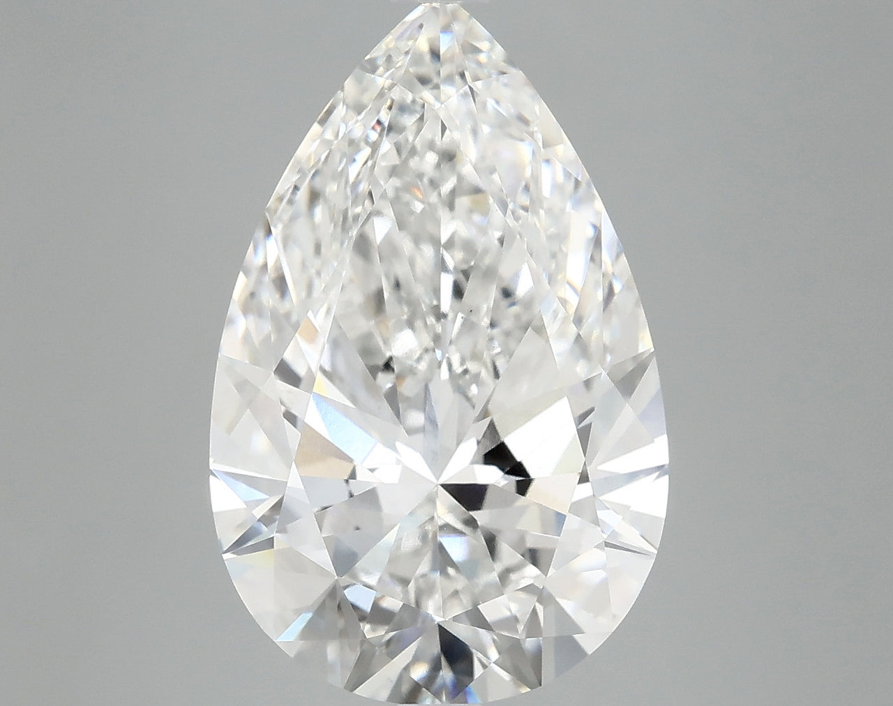 6 Carat Certified Pear Loose Stone Lab Grown Diamond No. 8120836