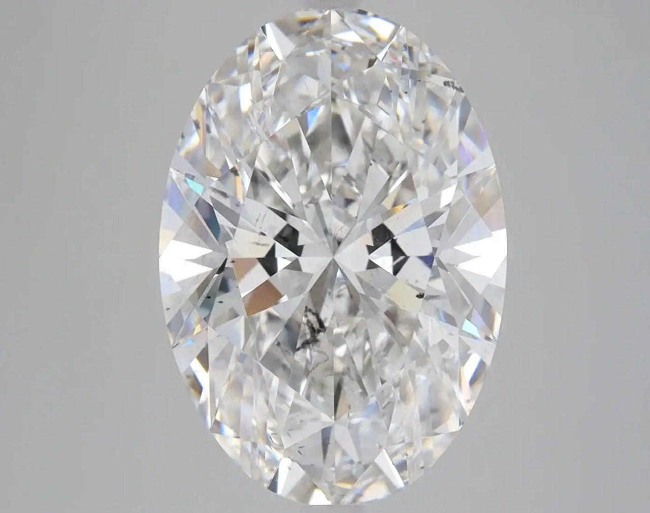 5.75 Carat Certified Oval Loose Stone Lab Grown Diamond No. 1033199 - Larson Jewelers