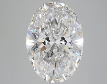 5.75 Carat Certified Oval Loose Stone Lab Grown Diamond No. 1033199 - Larson Jewelers