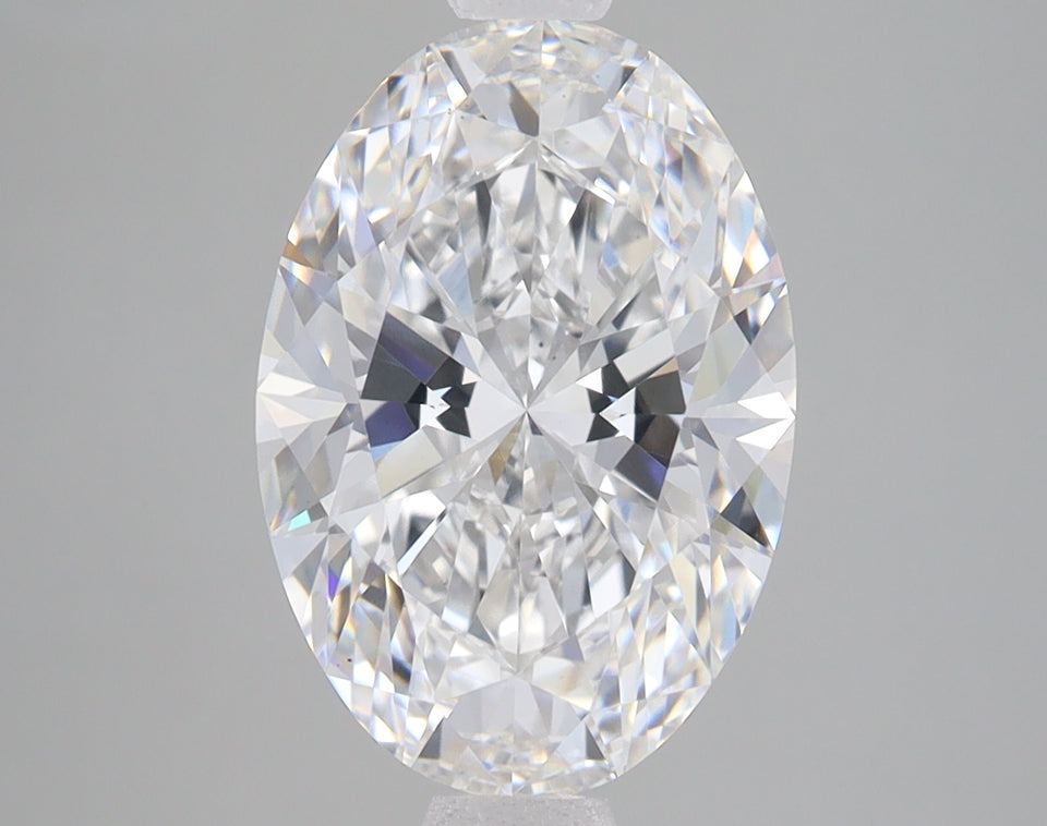 3.7 Carat Certified Oval Loose Stone Lab Grown Diamond No. 2052714