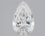 1.21 Carat Certified Pear Loose Stone Lab Grown Diamond No. 1025222
