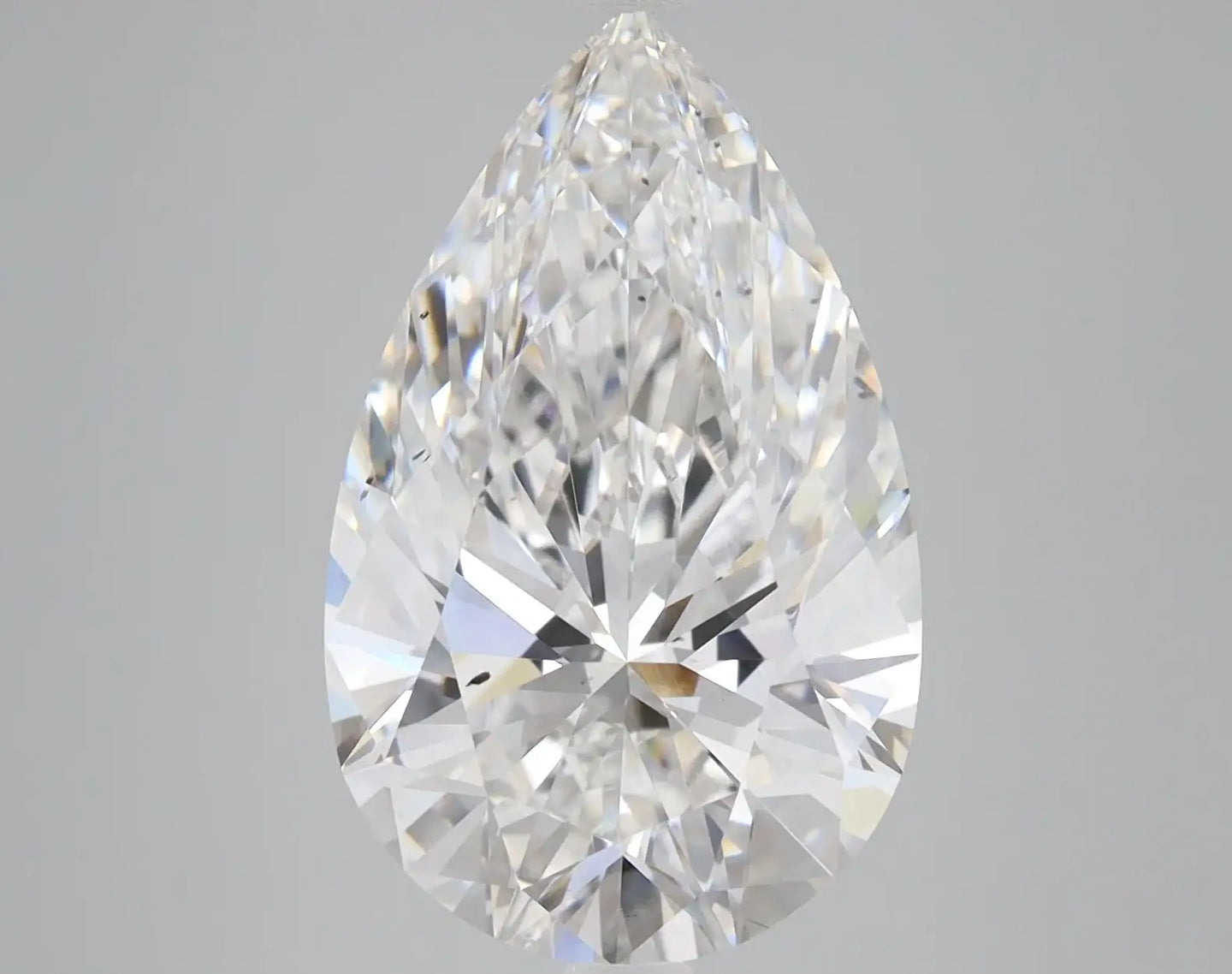 6.84 Carat Certified Pear Loose Stone Lab Grown Diamond No. 1041880 - Larson Jewelers