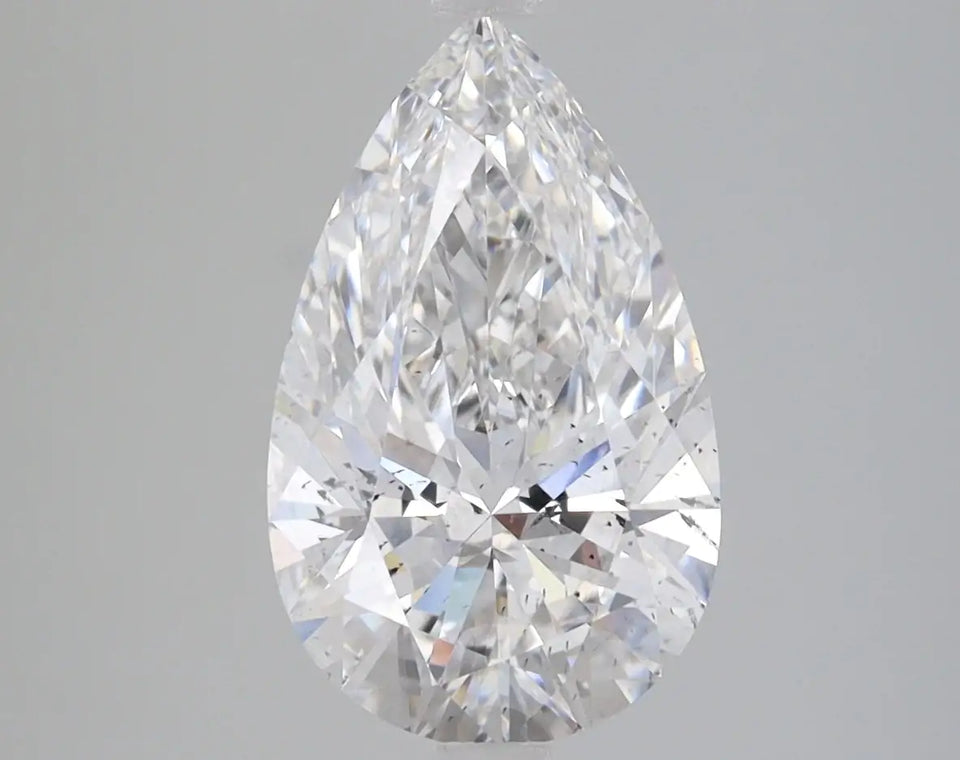 2.5 Carat Certified Pear Loose Stone Lab Grown Diamond No. 1037413 - Larson Jewelers