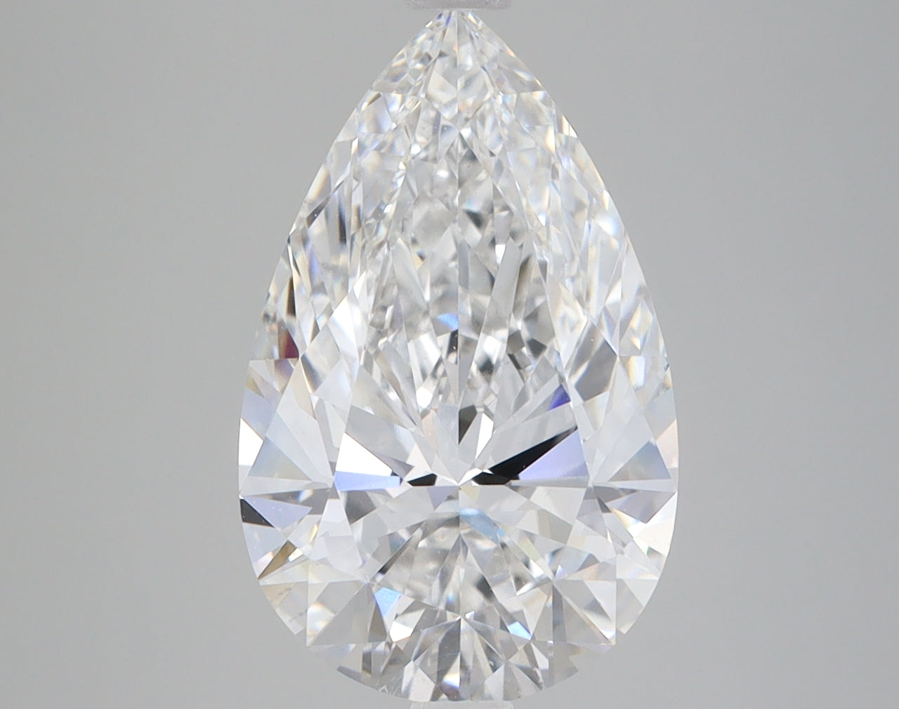 4.06 Carat Certified Pear Loose Stone Lab Grown Diamond No. 1036682