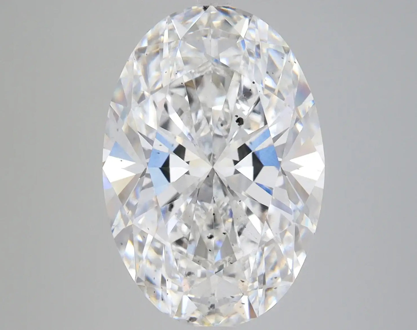7.35 Carat Certified Oval Loose Stone Lab Grown Diamond No. 1036581 - Larson Jewelers